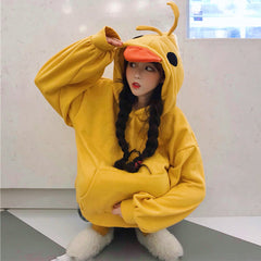 Cute Yellow Hoodie