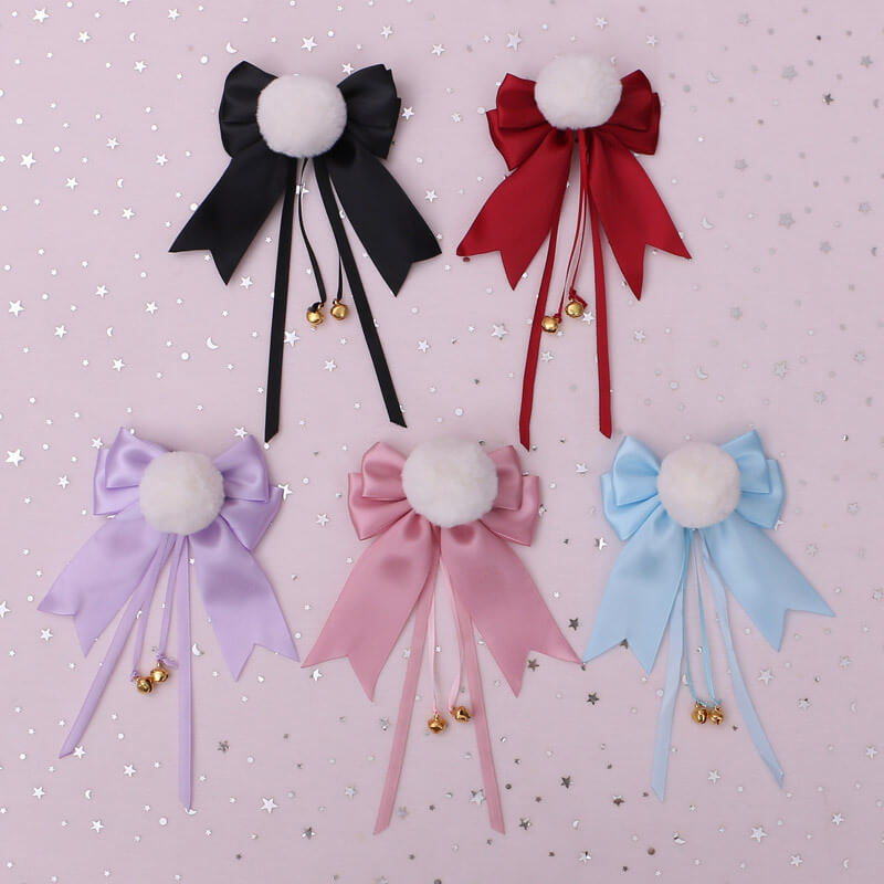 Kawaii Bow Headband Hair Clip