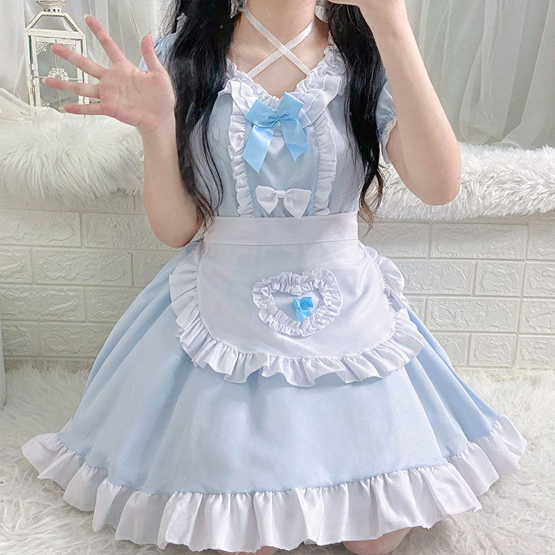 Kawaii Bow Maid Dress