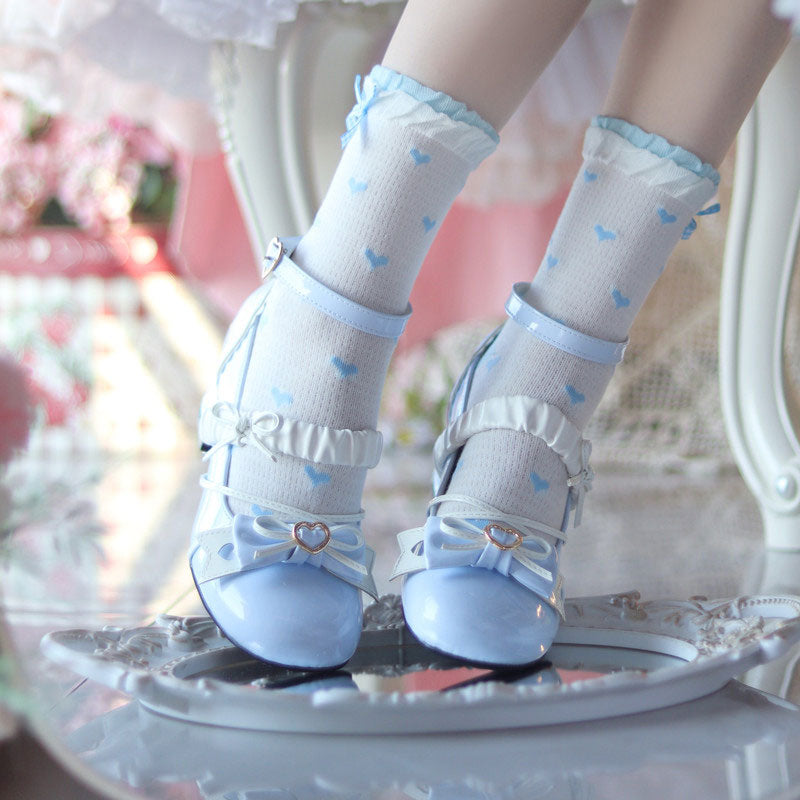 Kawaii Bow Shoes