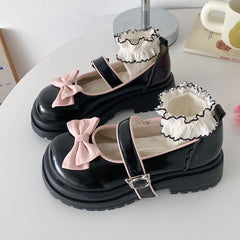 Kawaii Cat Bow Shoes