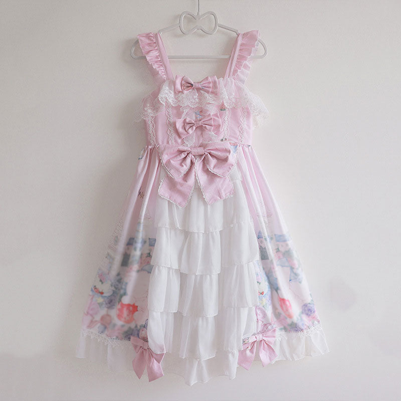 Kawaii Cat Lolita Bow Dress