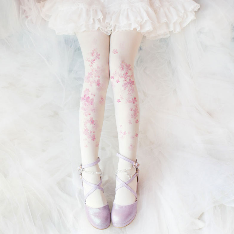 Kawaii Flower Pantyhose