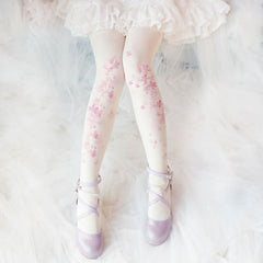 Kawaii Flower Pantyhose