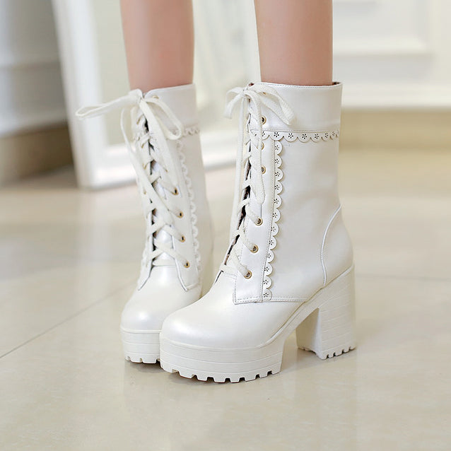 Kawaii Heels Boots