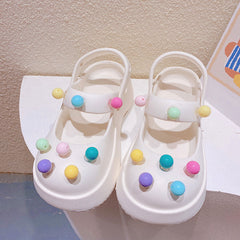 Kawaii Ice Cream Flower Slippers