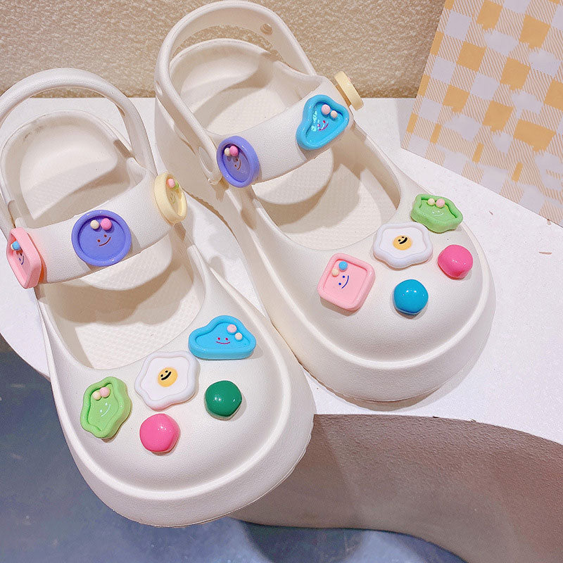 Kawaii Ice Cream Flower Slippers