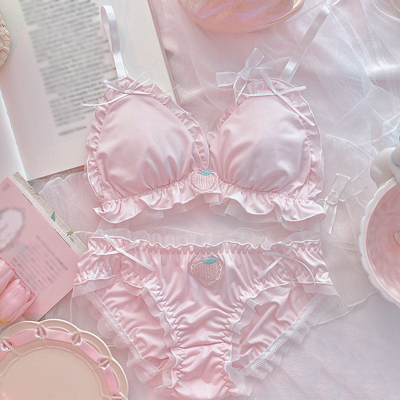 Kawaii Peach Lingerie