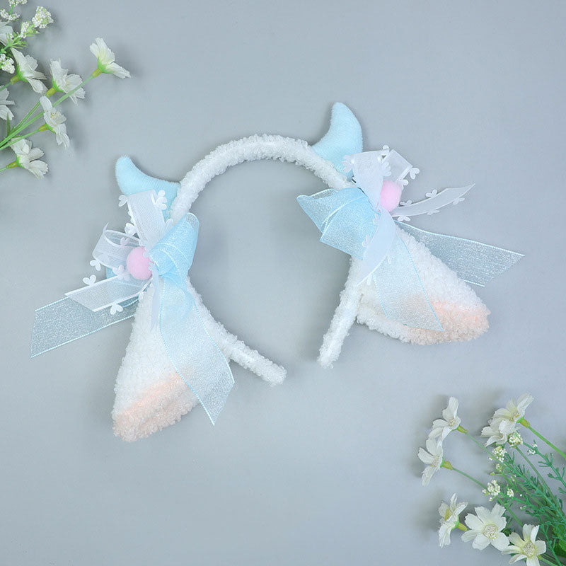 Kawaii Plush Sheep Ear Hairpin