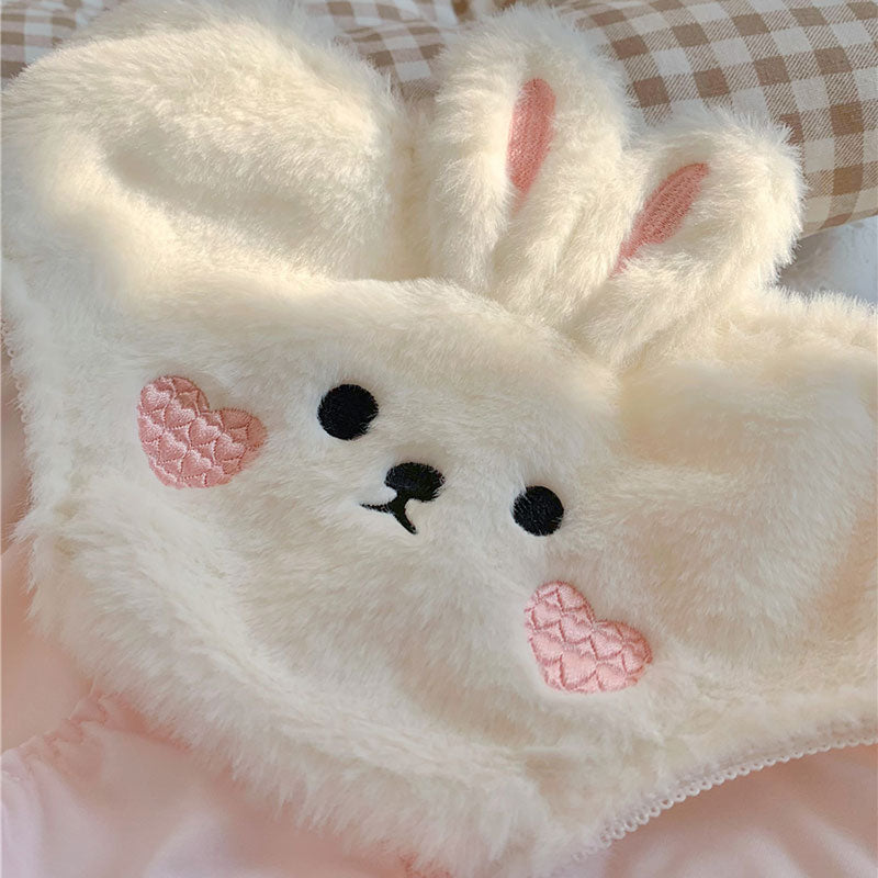 Kawaii Rabbit Bear Plush Panties