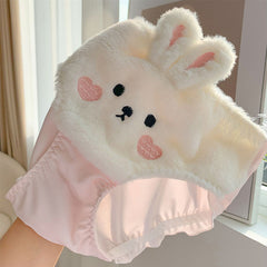 Kawaii Rabbit Bear Plush Panties