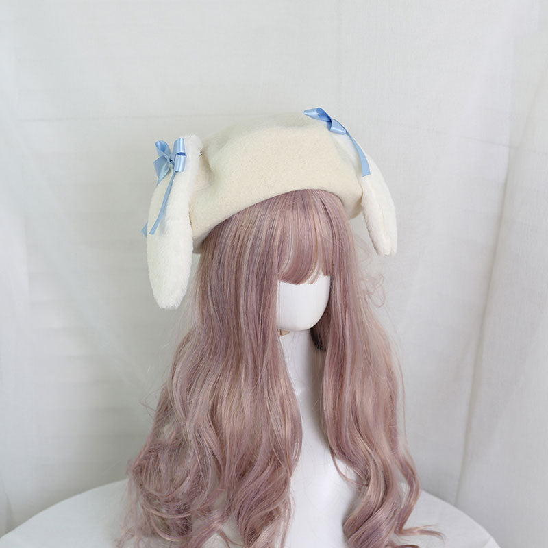 Kawaii Rabbit Ear Bow Hat
