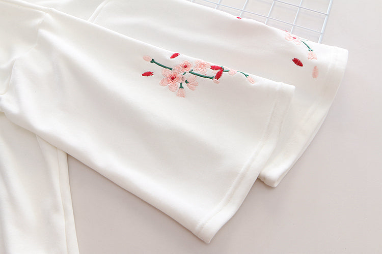 Kawaii Rabbit Flower Hoodie