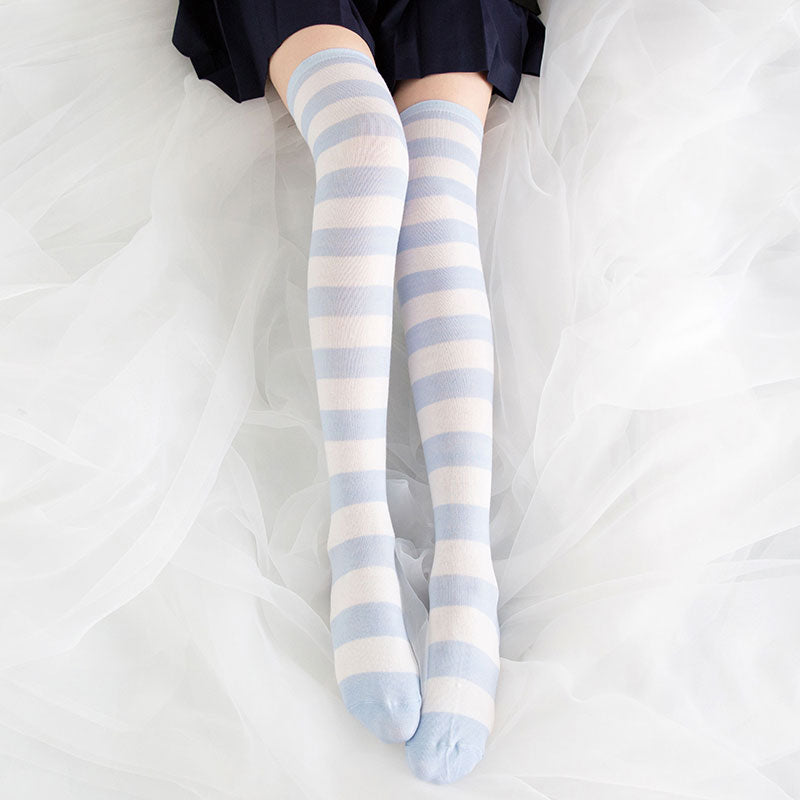 Kawaii Striped Stocking