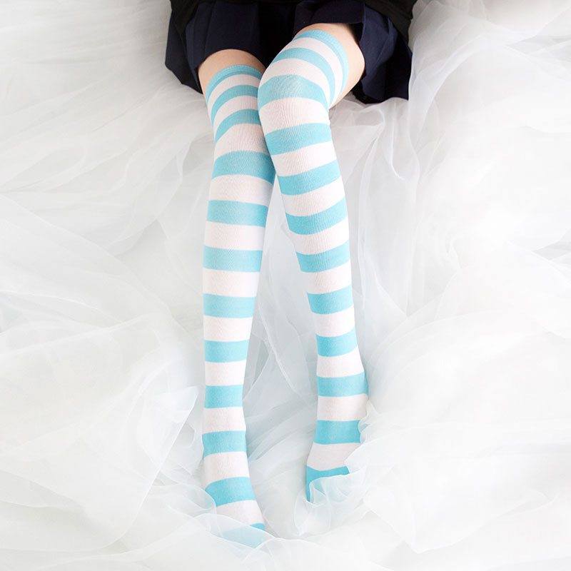 Kawaii Striped Stocking