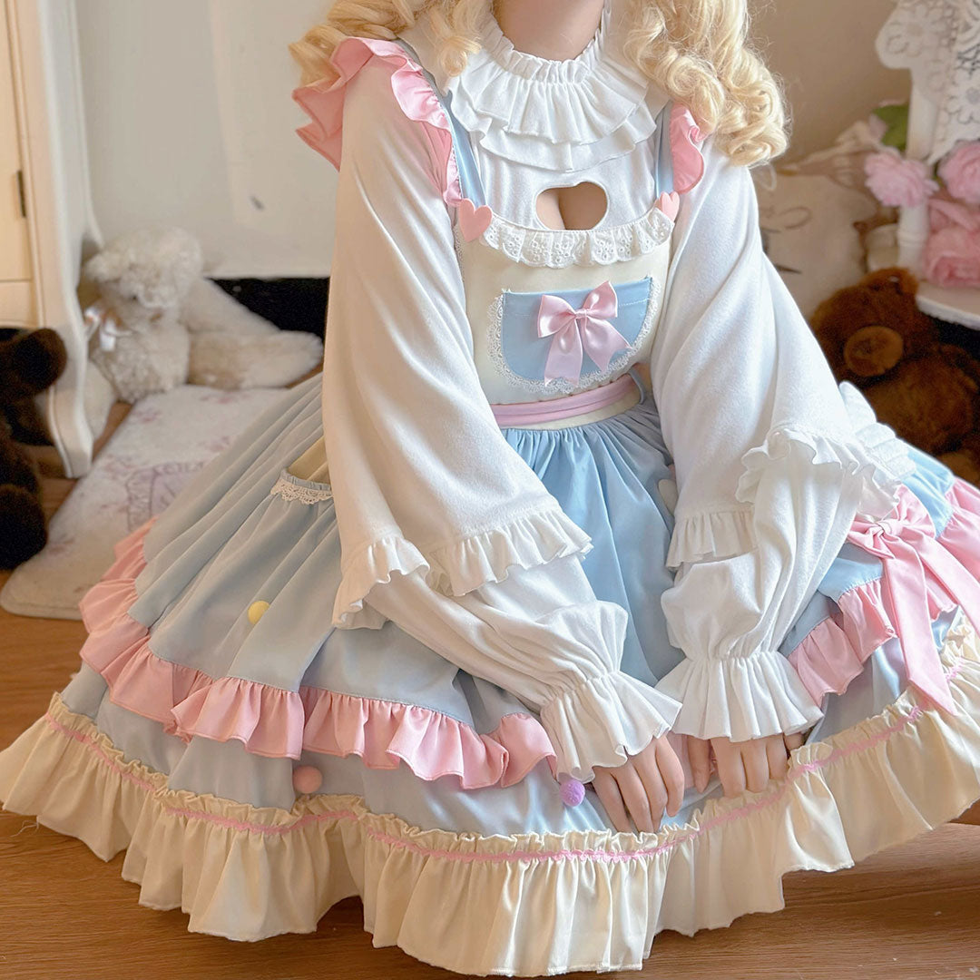 Kawaii Wings Bow Lolita Dress