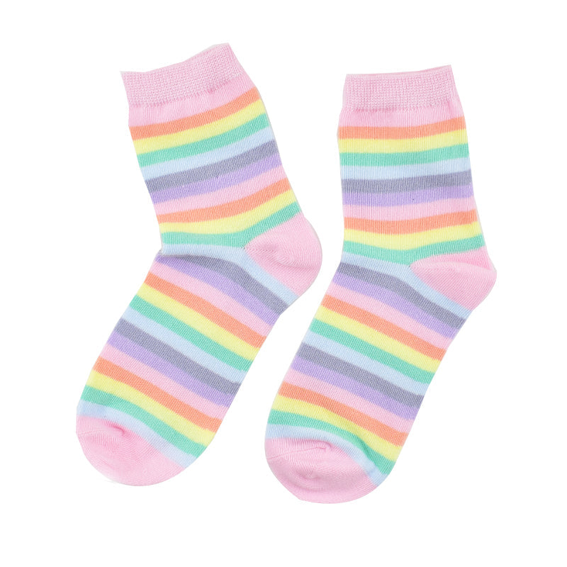 Kawaii Girl Rainbow Socks