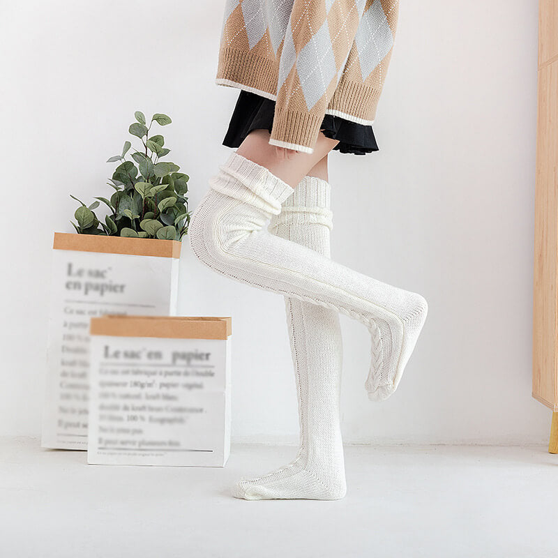 Knitted Knee Stockings