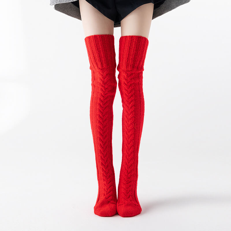 Knitted Knee Stockings