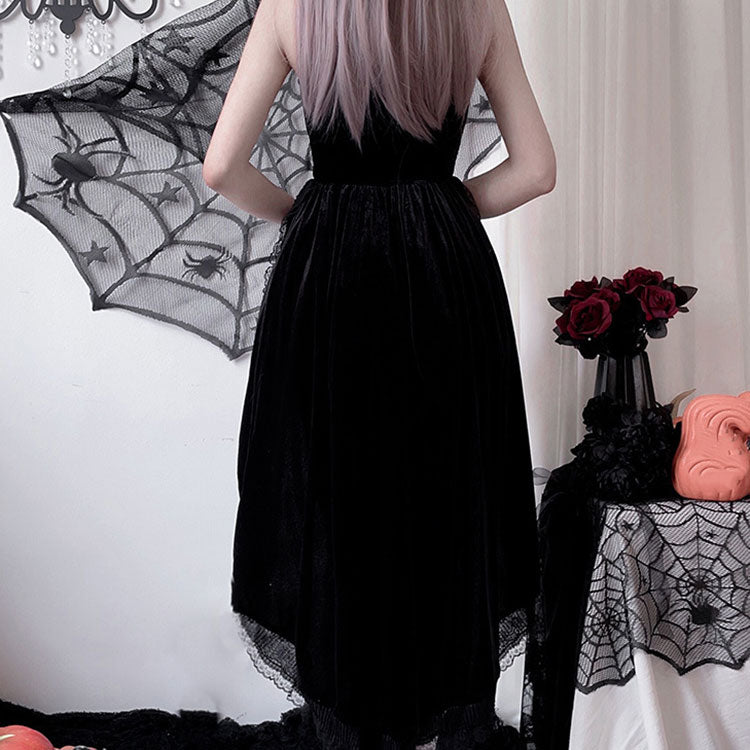 Lace Black Cosplay Dress