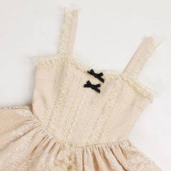 Lace Bow Cake Dress