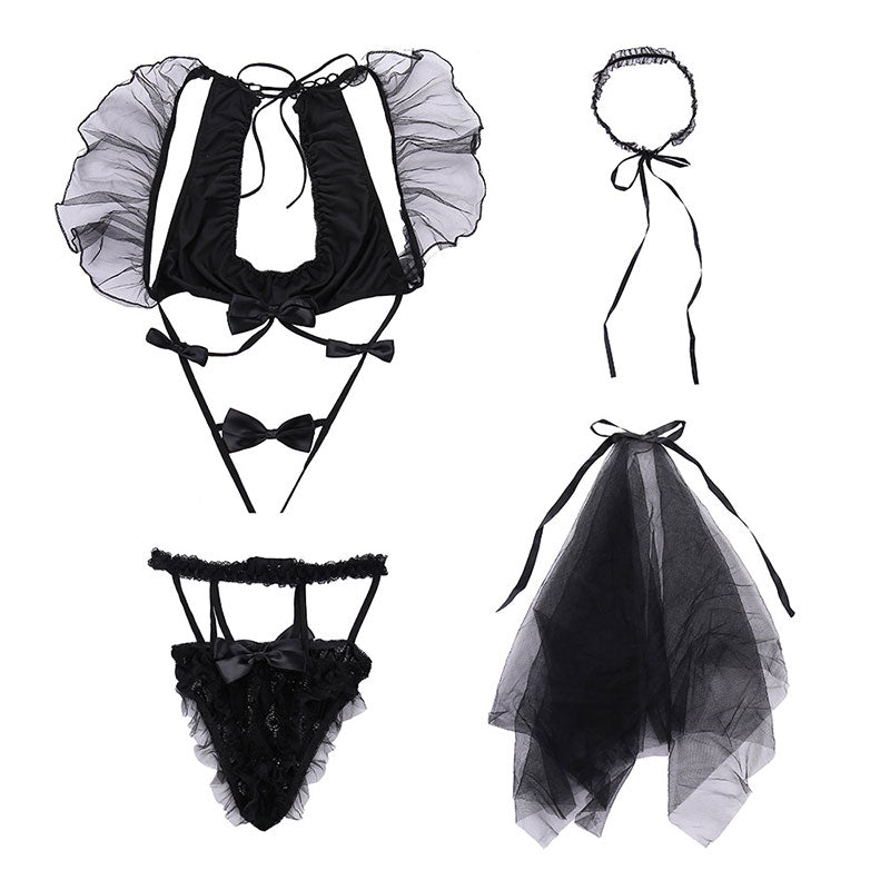 Lace Bow Lingerie