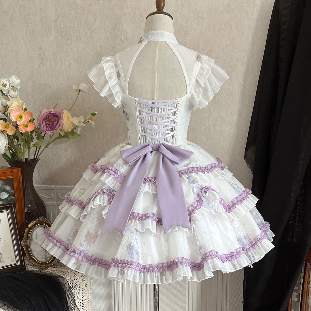 Lace Bow Lolita Dress