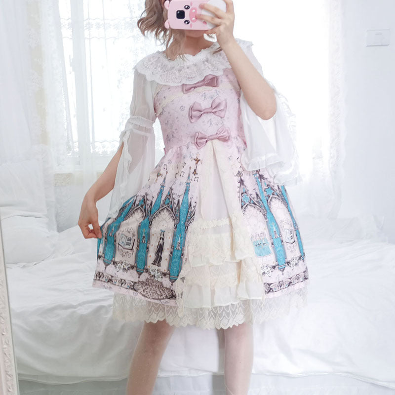 Lace Bow Lolita Dress