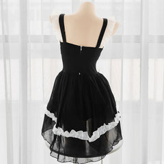 Lace Bow Maid Dress