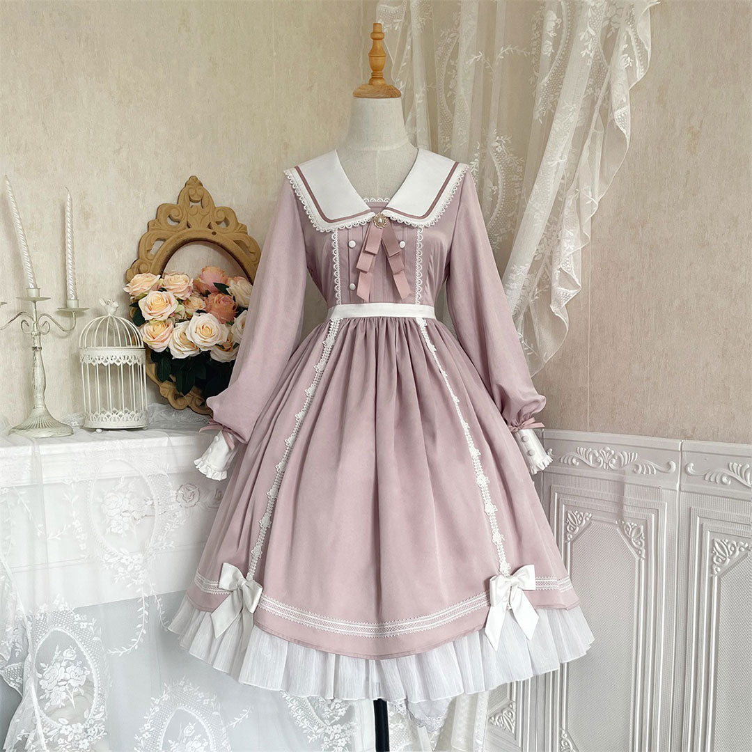 Lace Bow Princess Dress