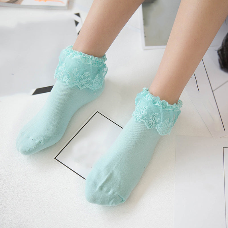 Lace Cotton Socks