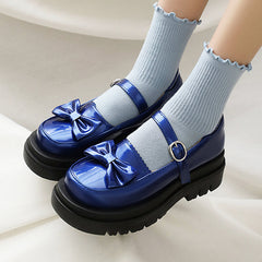 Lolita Bow Platform Shoes