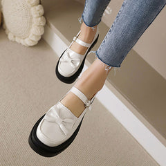 Lolita Bow Platform Shoes