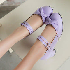 Lolita Bow Student Shoes