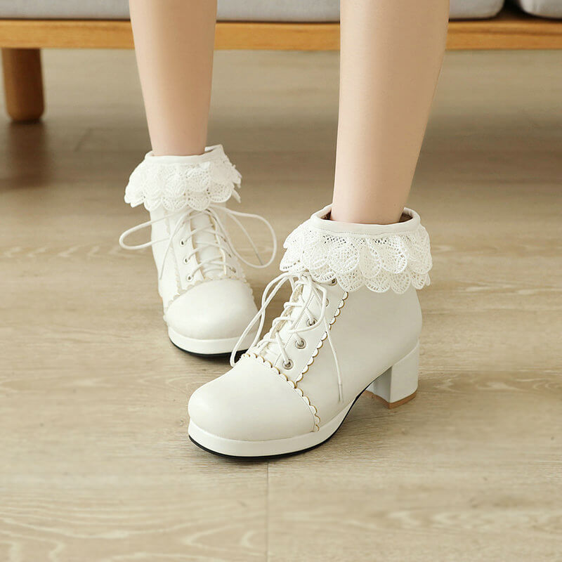 Lolita Flower Boots