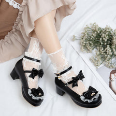 Lolita Lace Bow Shoes