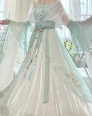 Lotus Flower Hanfu Dress