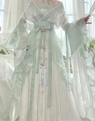 Lotus Flower Hanfu Dress