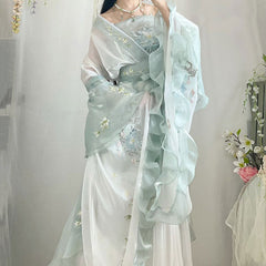 Lotus Flower Hanfu Dress