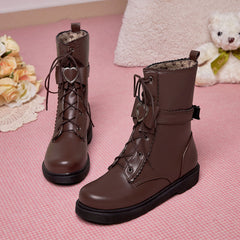 Love Bow Lolita Boots