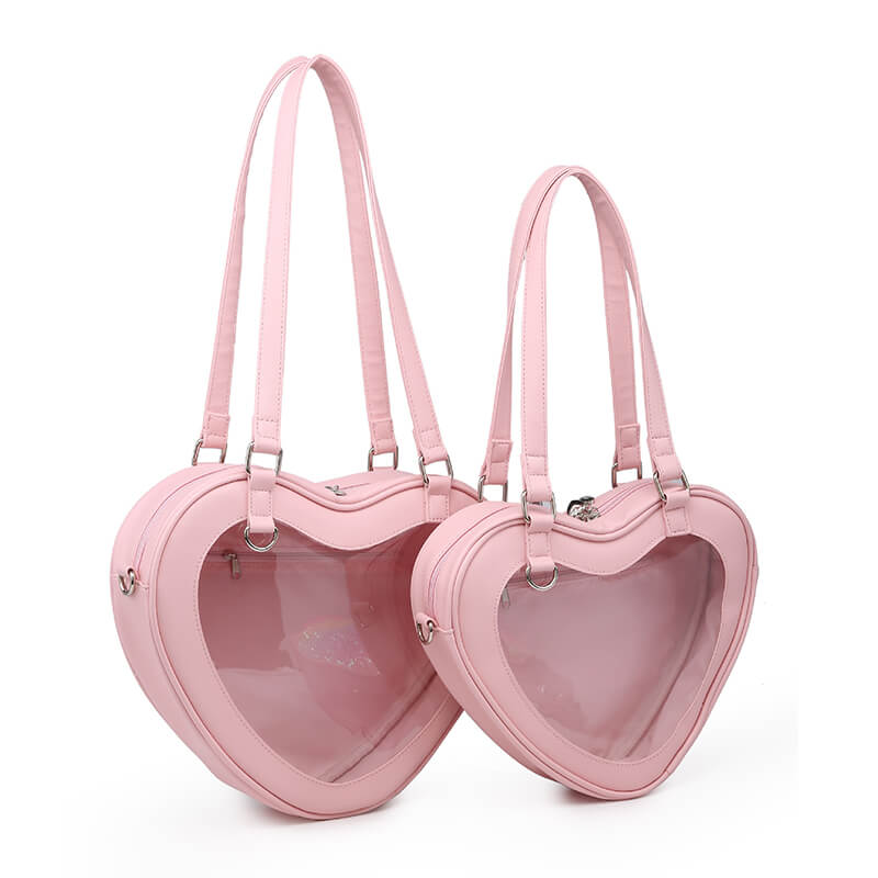 Love Transparent Shoulder Bag