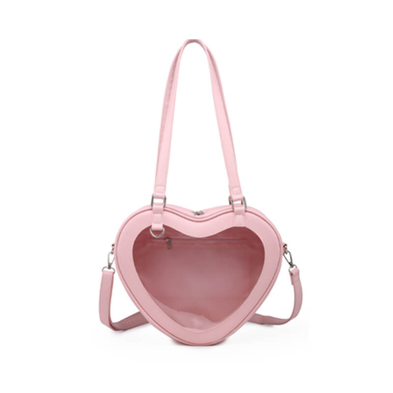 Love Transparent Shoulder Bag