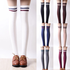 Japanese Students Striped Socks