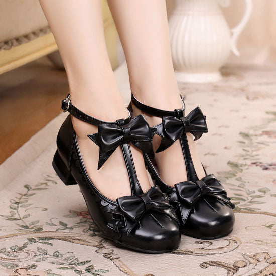 Bow Lolita Shoes