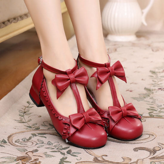 Bow Lolita Shoes