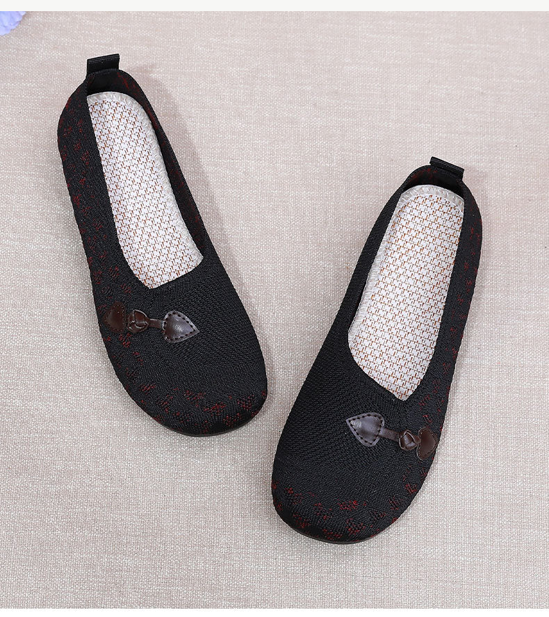 Round Toe Slip-on Casual Shoes