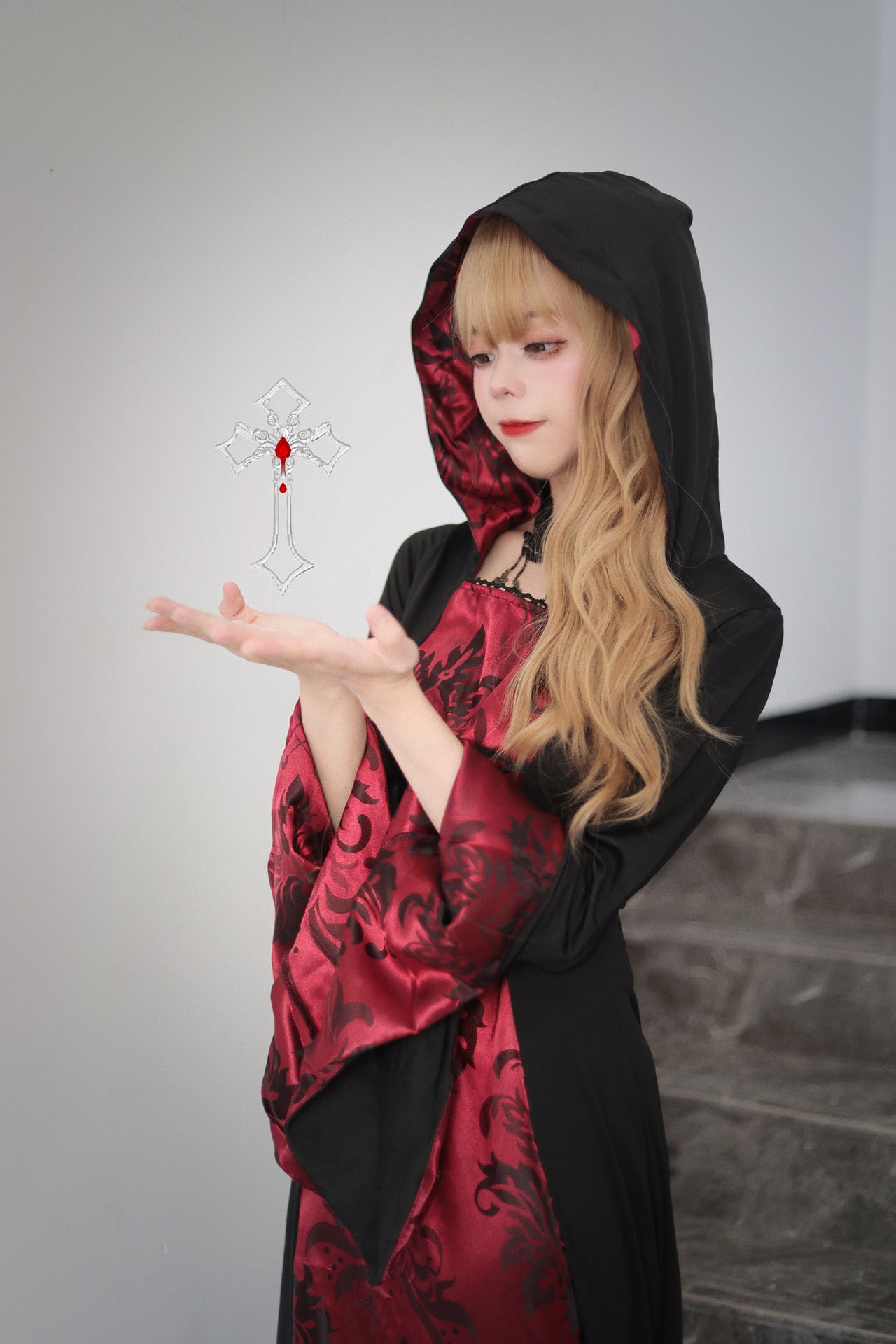 Cloak Vampire Ball Wizard Dress Up Robe