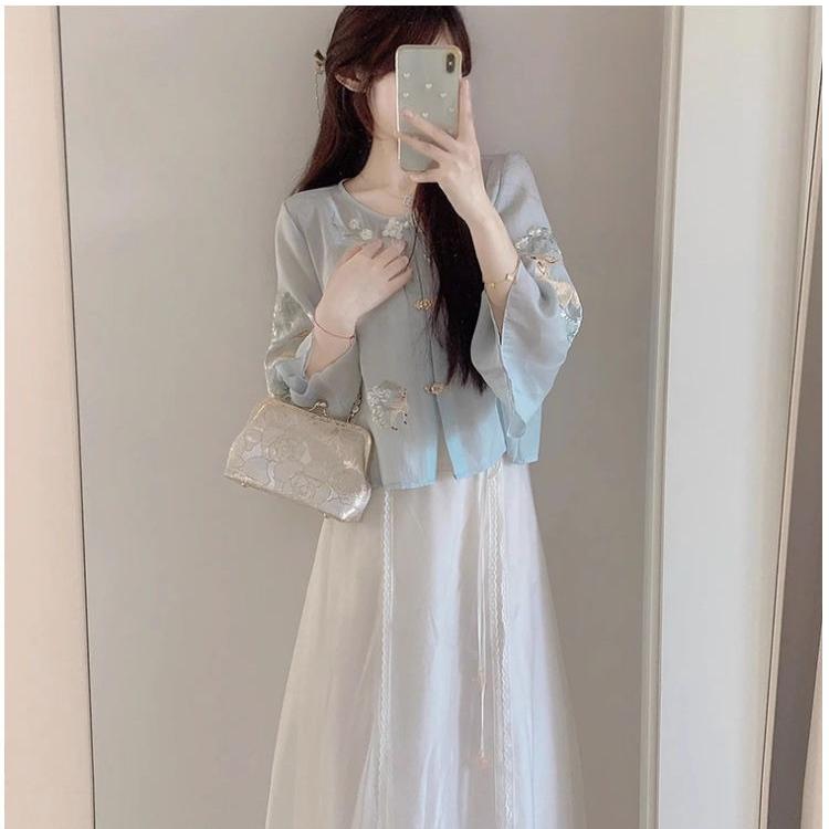 Embroidered Hanfu Button Set