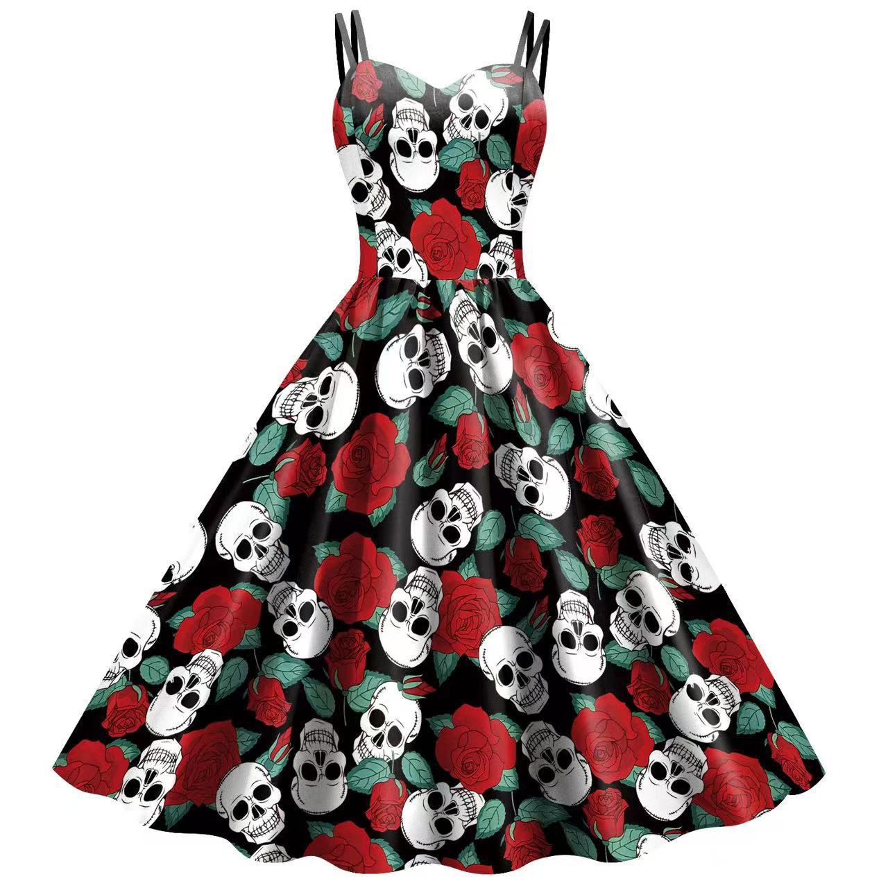 Disfraz de rol con vestido