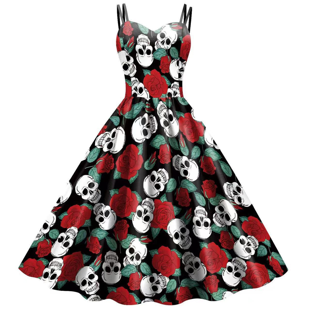 Disfraz de rol con vestido